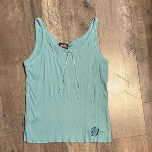 Harley Davidson Tank Top with Embroidered Detail